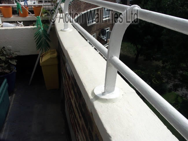 case 19 c - 1930s style low-rise apartments with balustrade wall defect repairs