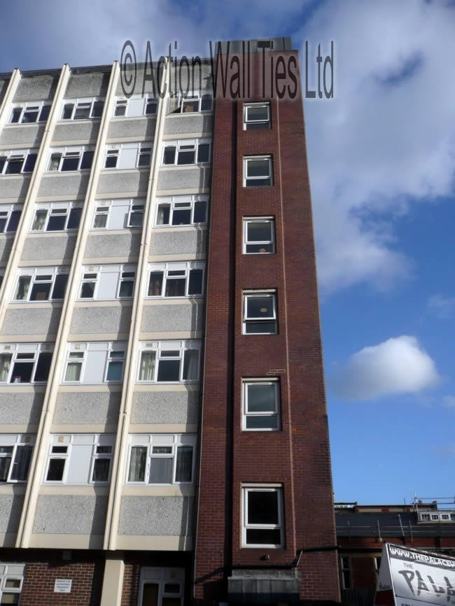 Eight-Storey 1960s Building Remedial Wall Ties