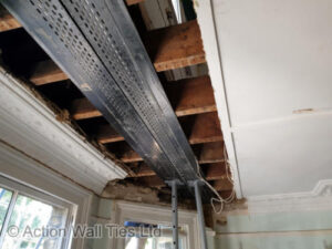 Hampstead bressummer repairs 1 300x225 - Failing Timber Bressumer Lintel