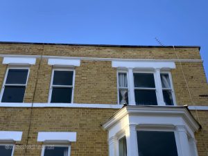 Window gaps repaired 300x225 - Severely Distorted Window Masonry, London