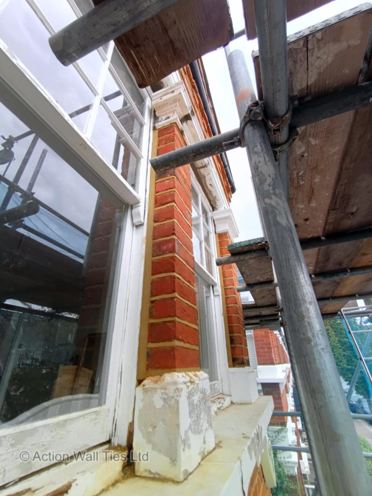 During structural repairs 03 SW13 768x1024 - Unstable 2 Storey Bay Window & Gable