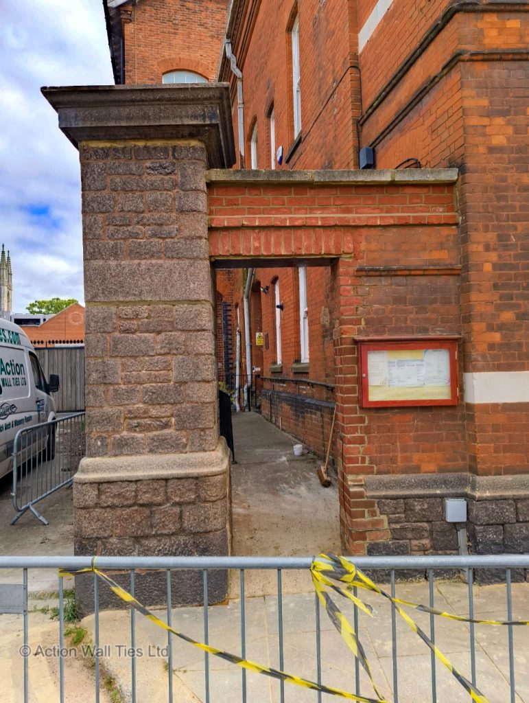 Repairs Crash damaged masonry 01 771x1024 - Crash Damaged Stone & Brickwork