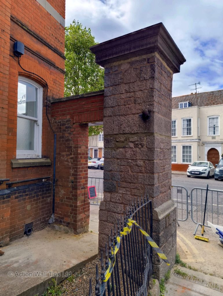 Repairs Crash damaged masonry 02 771x1024 - Crash Damaged Stone & Brickwork