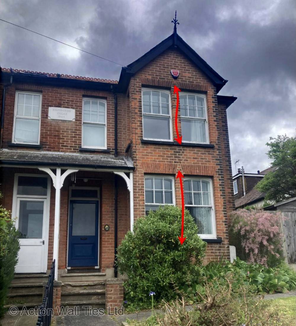 whitstable bay window masonry repairs 02 - Structural Repairs Canterbury &amp; Kent | Action Wall Ties