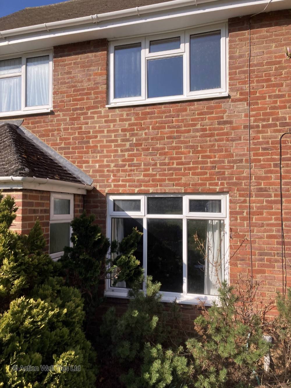 60s 70s cracked brickwork - Structural Repairs Canterbury &amp; Kent | Action Wall Ties